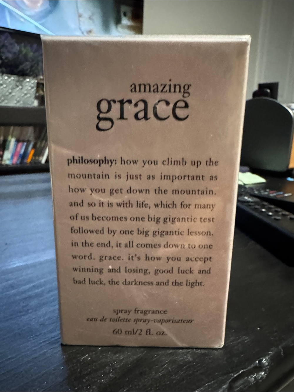 Philosophy amazing grace